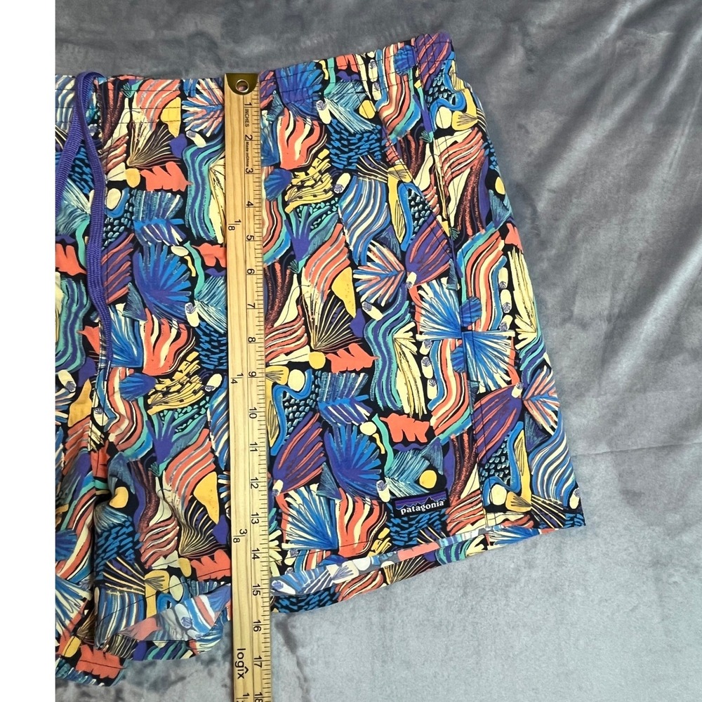 Patagonia Womens Baggies 5in Pitch Blue Swim Board Shorts 57059 NEW - Picture 5 of 7